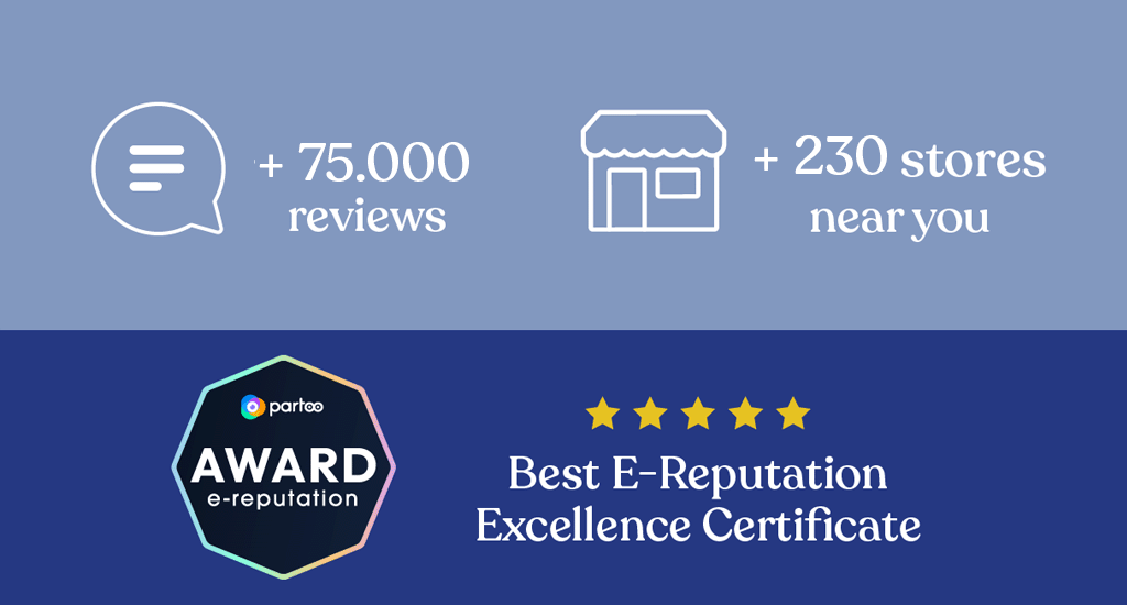 Certificate of excellence for the best e-reputation - Bed's mattress reviews