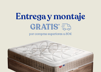 Entrega y montaje gratis